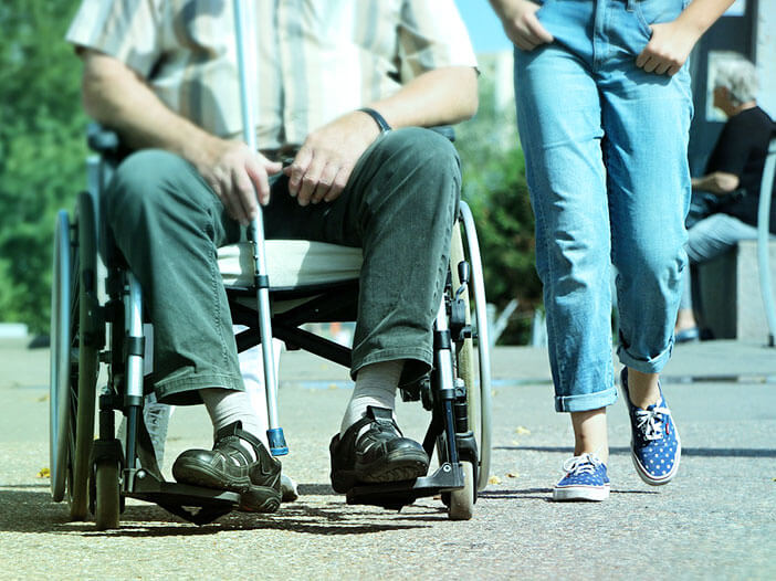 Melhorar a mobilidade para deficientes